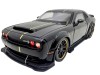 Macheta Dodge SRT Hellcat negru 1:32 &ndash; Replica metal cu lumini, usi si capota functionale