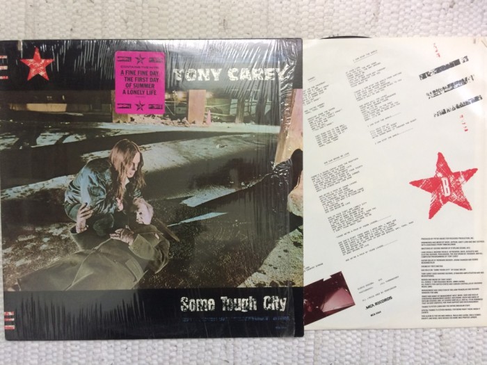 tony carey some tough city 1984 album disc vinyl lp muzica pop rock MCA records USA VG+