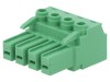 Regletă de Conexiuni Deconectabilă 4 Piste 7,62mm Drept Mufă