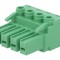 Regletă de Conexiuni Deconectabilă 4 Piste 7,62mm Drept Mufă