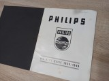 PHILIPS, PLIANT RECLAME INTERBELIC, RADIOURI 1939-1940