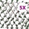 vidaXL Gard cu zăbrele, frunze artificiale, 5 buc.,180 x 90 cm, salcie 140913