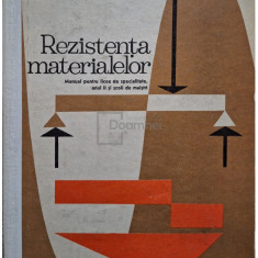 Victor Drobota - Rezistenta materialelor - Manual pentru licee de specialitate, anul II si scoli de maistri (editia 1973)