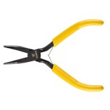 Cleste cu varf indoit de precizie TOPEX, 140 mm, manere ergonomice