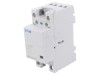 Contactor modular 4P 25A 24V