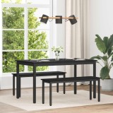 vidaXL Mese de sufragerie METAL 892644