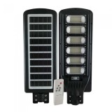 Lampa Stradala Solara LED 300W JORTAN, Senzor Miscare, Telecomanda, Suport, IP65, Autonomie Mare, Iluminare Eficienta