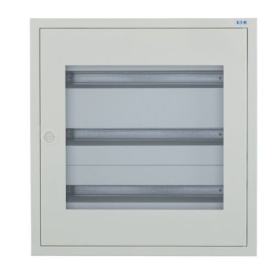 Tablou metalic ST 72 module (3x24) usa sticla IP30 Eaton gri BF-UT-3 72-G-C foto