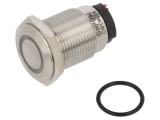 Comutator anti-vandalism SPST, 10A/24VDC, IP65 - ONPOW