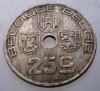 2.032 BELGIA 25 CENTIMES 1938, Europa, Cupru-Nichel