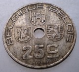 2.032 BELGIA 25 CENTIMES 1938, Europa, Cupru-Nichel