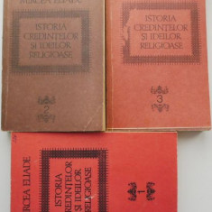 Istoria credintelor si ideilor religioase (3 volume) – Mircea Eliade