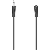Cumpara ieftin Extensie Cablu Audio Hama, stecher jack 3.5 mm - priza, stereo, 1.5 m
