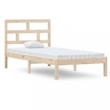 Cumpara ieftin Cadru de pat single, 90x190 cm, lemn masiv