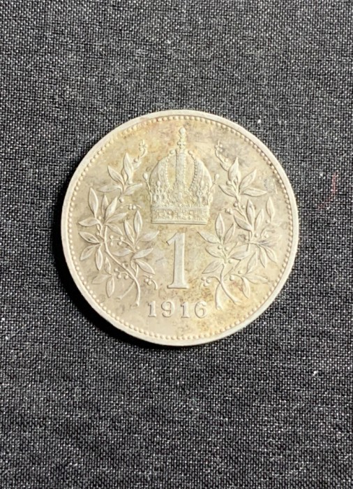 Moneda 1 coroana 1916 Austria argint