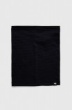 Quiksilver fular impletit Casper barbati, culoarea negru, neted