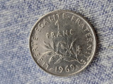 1FRANC 1969 franta, Europa