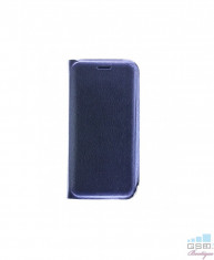 Husa Flip Cover Samsung Galaxy A7 2018, A750 Albastra foto