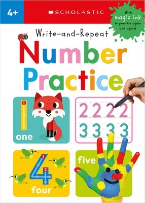 Write-And-Repeat Number Practice: Scholastic Early Learners (Write-And-Repeat) foto
