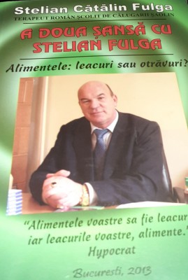 A DOUA SANSA CU STELIAN FULGA . ALIMENTELE , LEACURI SAU OTRAVURI ? STELIAN CATALIN FULGA foto