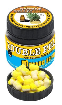 Timar - Pelete de carlig Method Double Pellet - Ananas 7-11mm foto