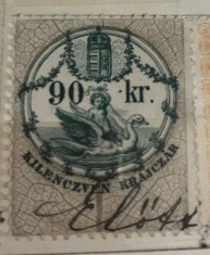 Timbre Austroungaria 1898 90 krajczar