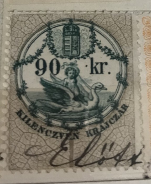 Timbre Austroungaria 1898 90 krajczar