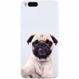 Husa silicon pentru Xiaomi Mi Note 3, Simple Pug Selfie