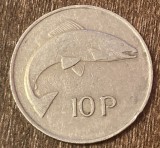 C50 - Moneda foarte veche - Irlanda - 10 pence - 1980