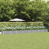 vidaXL Jardinieră Gri deschis 480 x 50 x 45 cm Oțel Galvanizat 42018162
