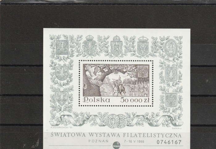 Expozitie filatelica Poznan 1993 ,dantelat Polonia.
