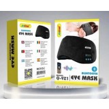 Masca pentru somn cu casti audio si microfon incorporate, Wireless, Conexiune
