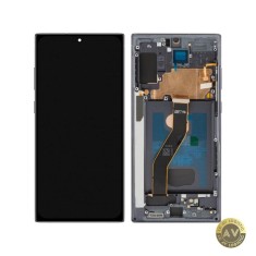 Display cu Touchscreen MP compatibil cu Samsung Galaxy Note 10+ N975 cu Rama Versiune OLED Negru