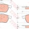 Set placute frana,frana disc AUDI A4 (8D2, B5) (1994 - 2001) TRW GDB1376