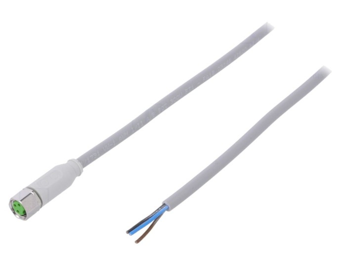Cablu conectare M8 3PIN 3m PVC