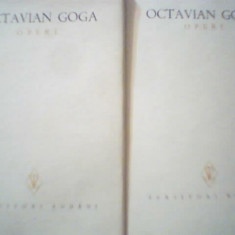 Octavian Goga - OPERE { volumul 1 si volumul 2 - POEZII } / 1978