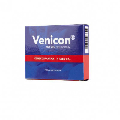 Pastile Potenta Venicon For Men, 4 tablete foto