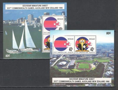 Noua Zeelanda.1990 Jocurile sportive Commonwealth Auckland-Bl. SN.102 foto