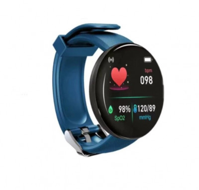 Ceas SmartWatch si Bratara Fitness BMG L216,albastru foto