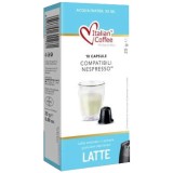 Lapte, 10 capsule compatibile Nespresso, Italian Coffee