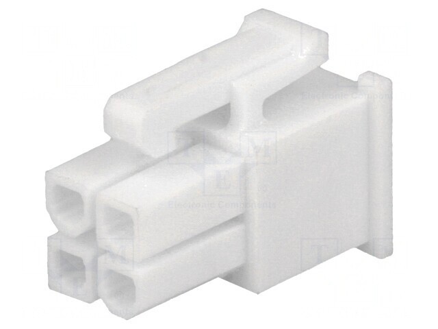 Mufă cablu-cablu/PCB mamă Mini-Fit Jr 4.2mm 4 pini
