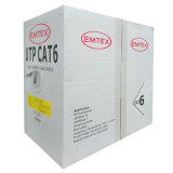 Cumpara ieftin Cablu UTP CAT 6 cupru 23 AEG 0.57mm 305M Emtex