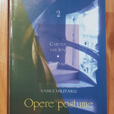 Cartea lui Iov - poema biblica în versuri; Satana de Vasile Militaru