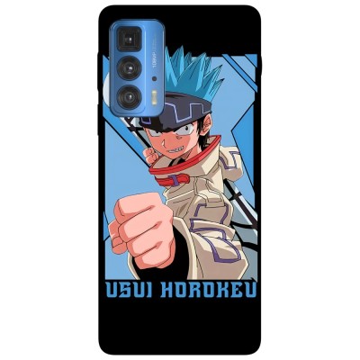 Husa compatibila cu Motorola Edge 20 Lite model Horohoro Usui Shaman King, Silicon, TPU, Viceversa foto