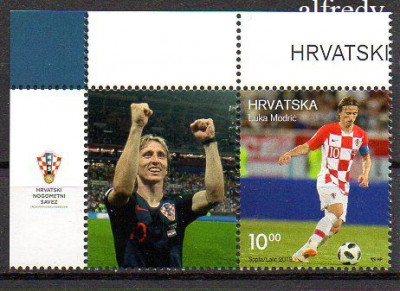 CROATIA 2019, Sport, Fotbal, Luka Modric, serie neuzata, MNH foto