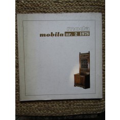 MODA : MOBILA , PUBLICATIE SEMESTRIALA ILUSTRATA , NR. 2 / 1978
