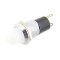 Indicator cu bec, 6,3V, 13x27mm, alb - 124823