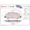 Placute frana Ford Transit Box (Fa) 04.06-12.14, Transit Bus(Fd Fb Fs Fz Fc) 04.06-, Transit (Fm Fn Ff) 04.06-12.14, Transit Tourneo Bus 07.06-08.14,, BREMBO