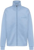 Bluza Barbati BOSS Selwyn Albastru Deschis, Fermoar, Bumbac/Poliester/Elastan, Marimea L - Outlet (2 Defecte)