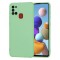 Husa pentru Samsung Galaxy A21s A217, Techsuit, SoftFlex, Verde Deschis
